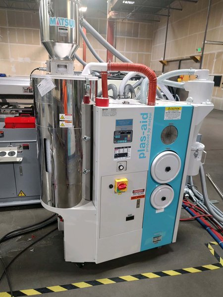224 Ton 5.5 Oz Shot Size Nissei DCX200III-25A Injection Molding Machine, 2023 – Dryer, Temp Controller, Granulator