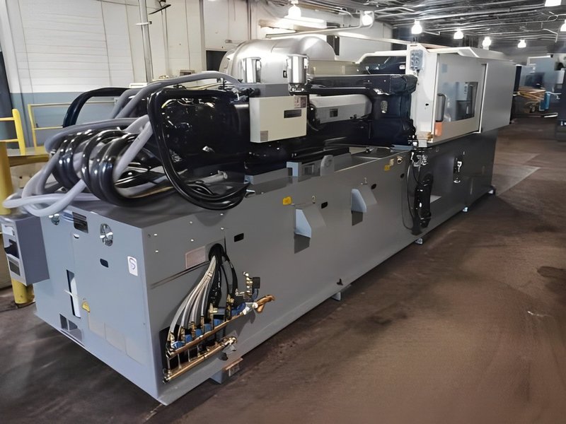 224 Ton 5.5 Oz Shot Size Nissei DCX200III-25A Injection Molding Machine, 2023 – Dryer, Temp Controller, Granulator