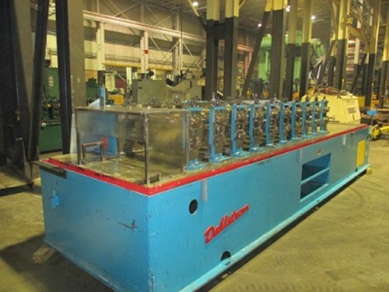 10 STAND DAHLSTROM # 400-10 ROLLFORMER 2&quot; ARBORS