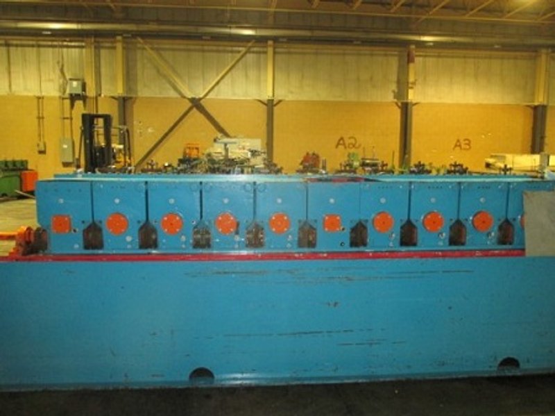 10 STAND DAHLSTROM # 400-10 ROLLFORMER 2&quot; ARBORS