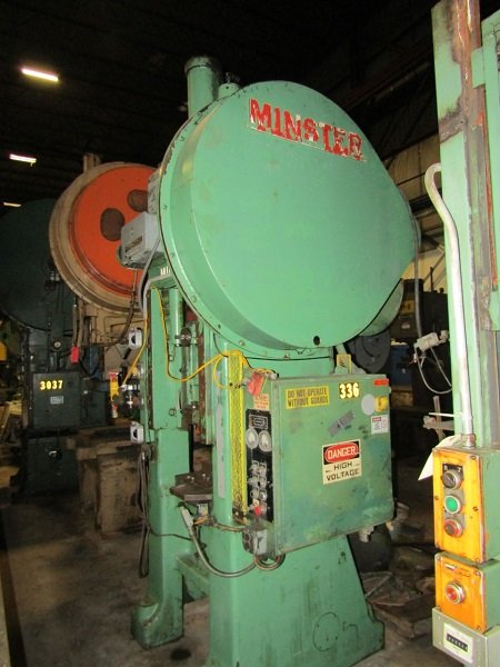 100 TON, MINSTER MODEL #S1-100 SSSC PRESS
