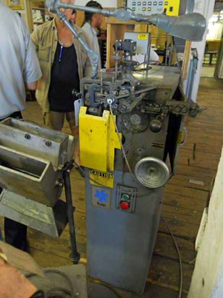 TORIN # W10A SEGMENT TYPE SPRING COILING MACHINE