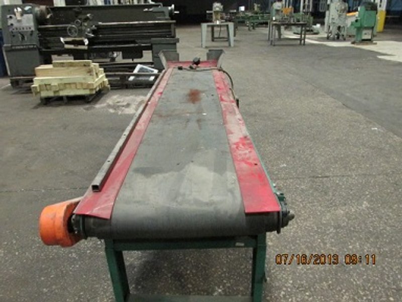 AUTOMATED CONVEYOR SYSTEMS 16" X 115" FLAT BELT TYPE