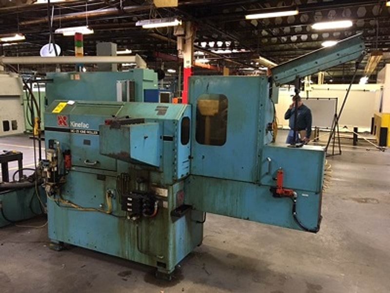 KINEFAC # MC-25 2 DIE CYLINDRICAL THREAD ROLLER