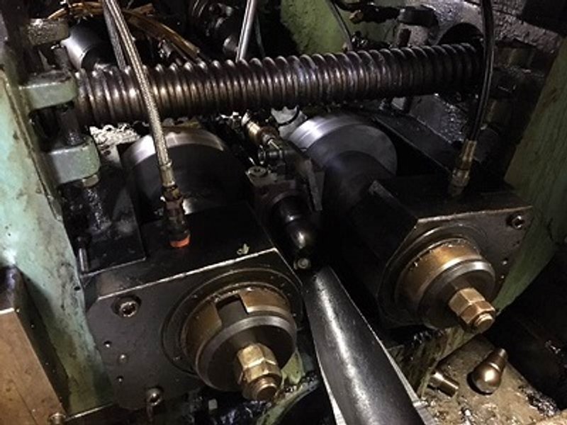 KINEFAC # MC-25 2 DIE CYLINDRICAL THREAD ROLLER