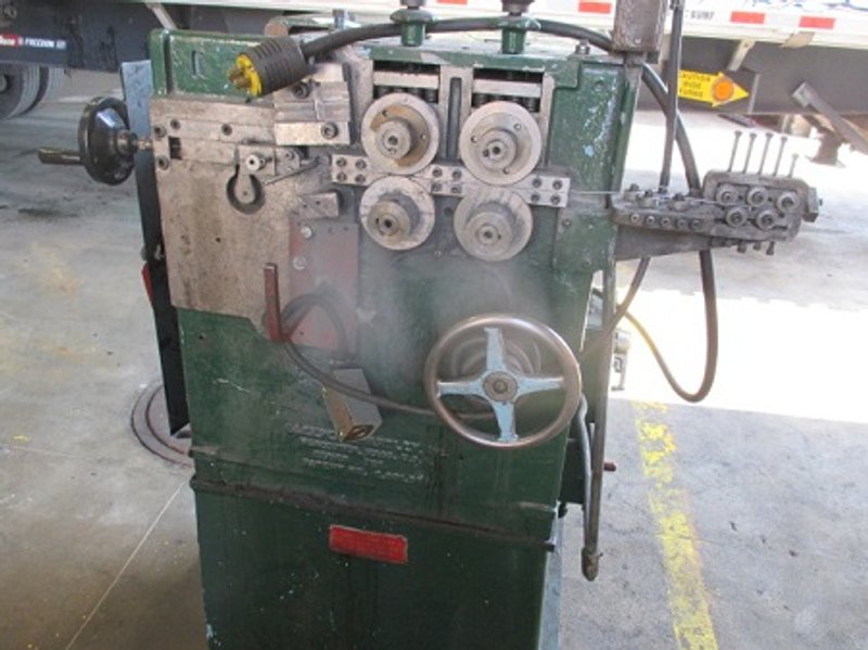 SLEEPER &amp; HARTLEY SERIES # 721 SPRING COILER WITH POWER REEL AND TOOLING