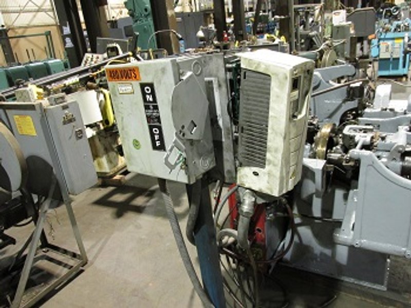 US BAIRD # 3 FOUR SLIDE MACHINE WITH MOTORIZED STRAIGHTENER