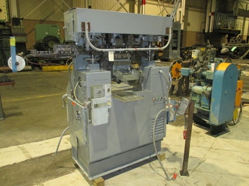 TORRINGTON # V80 VERTI-SLIDE MACHINE W/ COIL STOCK STAND