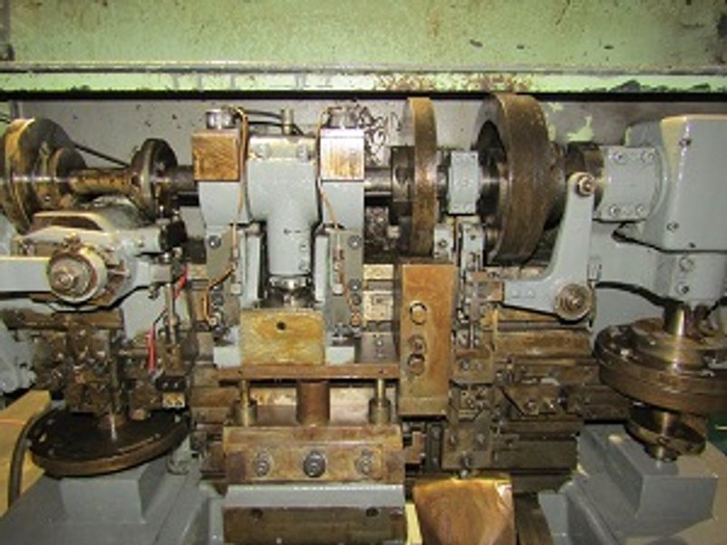 TORRINGTON # V80 VERTI-SLIDE MACHINE W/ COIL STOCK STAND