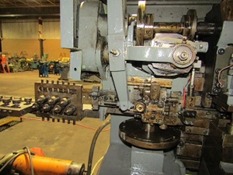 TORRINGTON # V80 VERTI-SLIDE MACHINE W/ COIL STOCK STAND