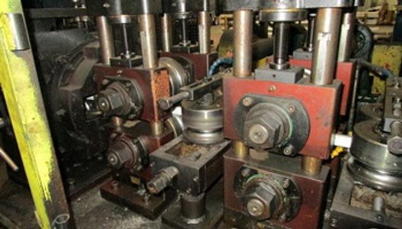 2&quot; X .135&quot; ADDISON TUBE MILL W/ ALPHA DOUBLE CUT CUTOFF