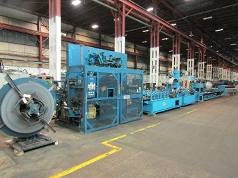 2&quot; X .083&quot; AEF TUBE MILL WITH KENT VERTICAL FLOOP &amp; ALPHA CUTOFF