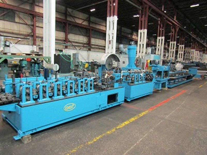 2&quot; X .083&quot; AEF TUBE MILL WITH KENT VERTICAL FLOOP &amp; ALPHA CUTOFF