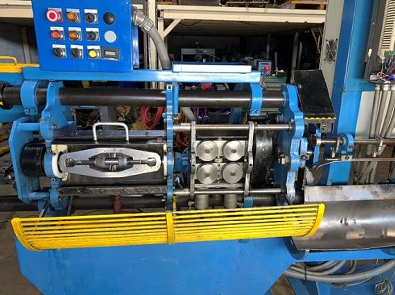 RMG # 15 WIRE STRAIGHTENER AND CUT OFF MACHINE