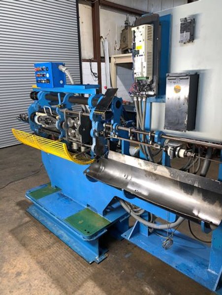 RMG # 15 WIRE STRAIGHTENER AND CUT OFF MACHINE