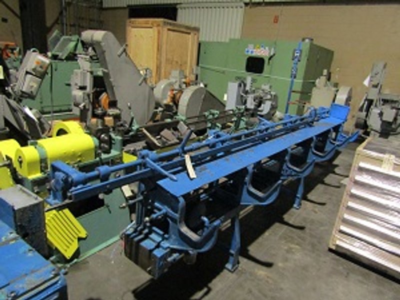LEWIS # 4FHA WIRE STRAIGHTENER AND CUTOFF MACHINE