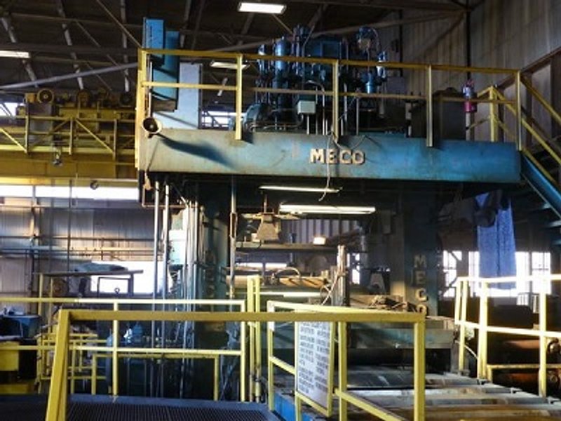 72" WEAN DANIELLI / MECO PUSH PULL PICKLE LINE WITH TEMPER MILL