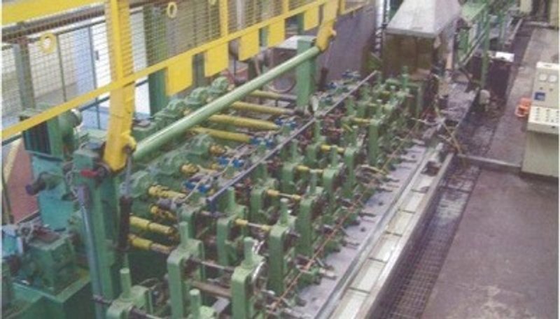 2.5" (63.5MM) X 3.2MM OTO MILLS TUBE MILL WITH RAFTED STANDS- YEAR 1999