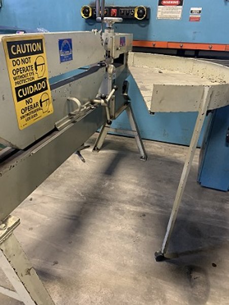 52" X 3/16" MAY TOOL # MTC-52H CIRCLE SHEAR