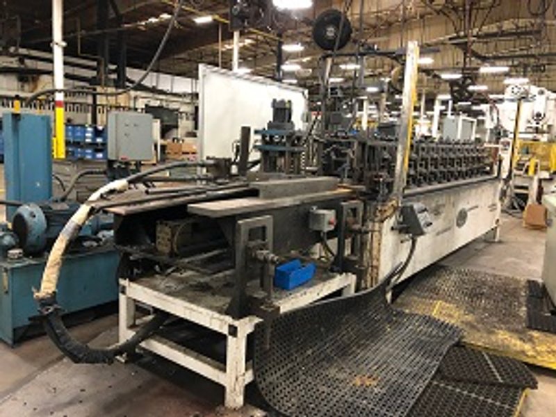 12 STAND X 2&quot; X 12&quot; TISHKEN # 12-MW-2 ROLLFORMER