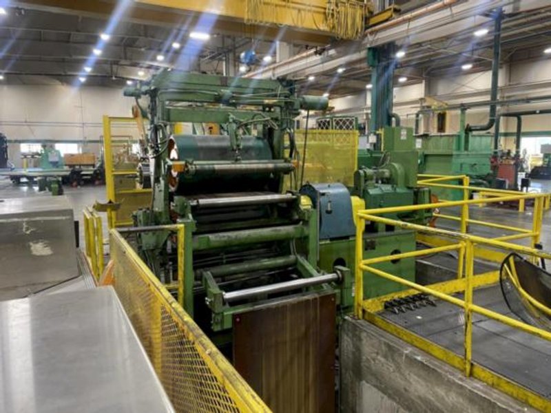 30" X 0.188" X 15,000 STAMCO INJECTOR HEAD SLITTING LINE