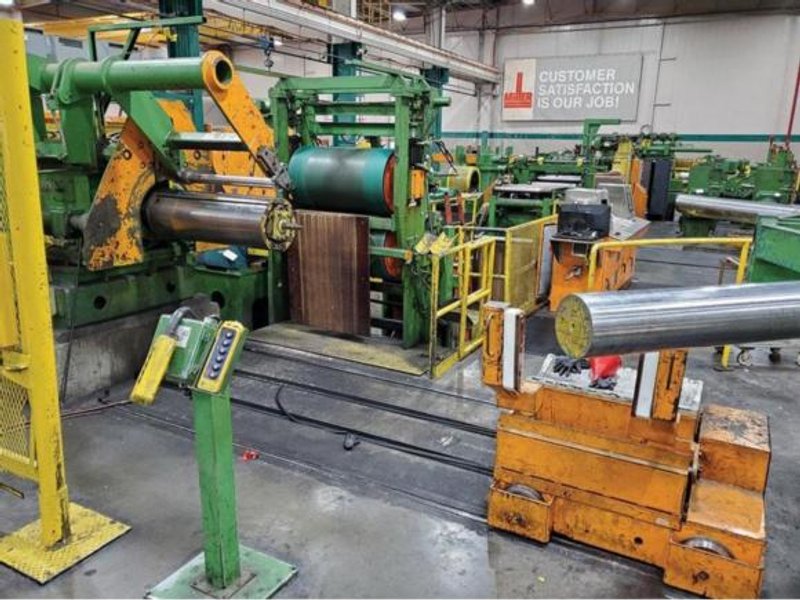 30" X 0.188" X 15,000 STAMCO INJECTOR HEAD SLITTING LINE