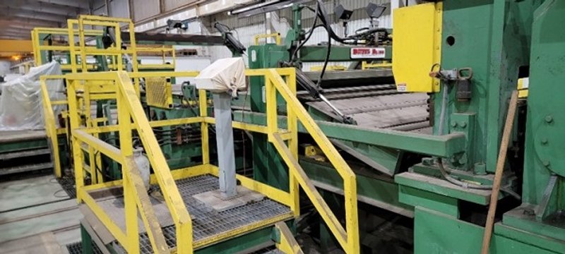 72" X 0.500" X 80,000 LBS NOVA LOOP INJECTOR HEAD SLITTING LINE