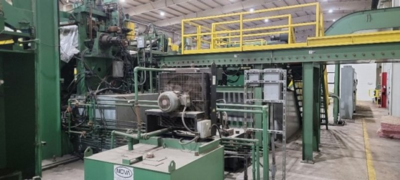 72" X 0.500" X 80,000 LBS NOVA LOOP INJECTOR HEAD SLITTING LINE