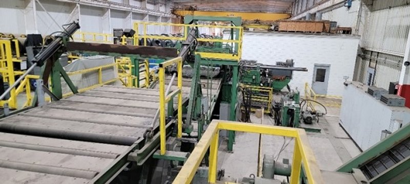 72" X 0.500" X 80,000 LBS NOVA LOOP INJECTOR HEAD SLITTING LINE
