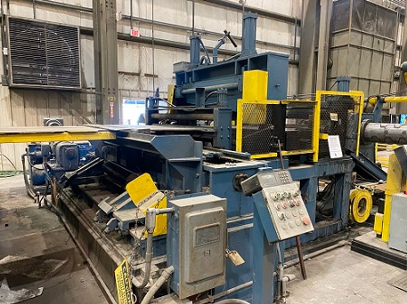 60" X 3/16" X 50,000 LBS.  PRO-ECO CUT TO LENGTH LINE W/ CASSETTE LEVELER