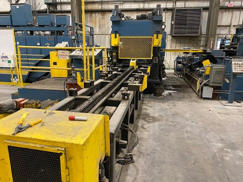 60" X 3/16" X 50,000 LBS.  PRO-ECO CUT TO LENGTH LINE W/ CASSETTE LEVELER