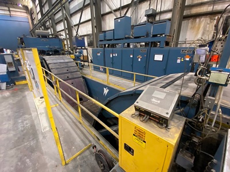 60" X 3/16" X 50,000 LBS.  PRO-ECO CUT TO LENGTH LINE W/ CASSETTE LEVELER