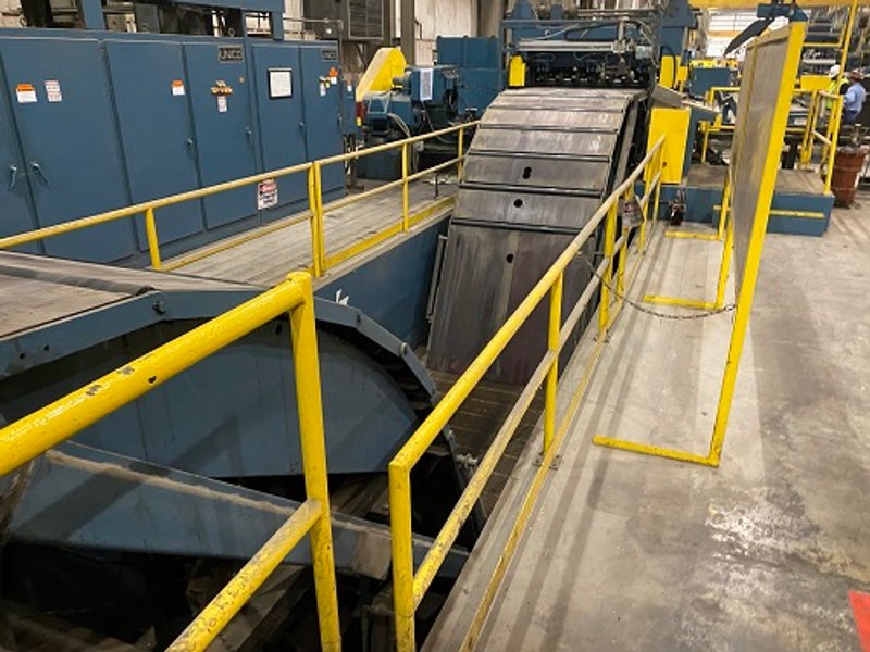 60" X 3/16" X 50,000 LBS.  PRO-ECO CUT TO LENGTH LINE W/ CASSETTE LEVELER