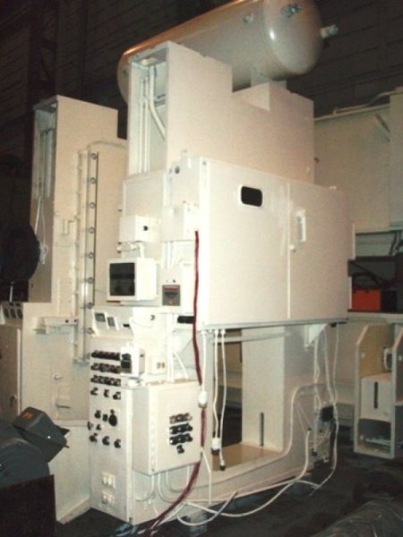 400 Ton, CCI S2-400-120x48, 14" STR, 36" SH, 120"X48"BA, 15-30SPM, WIN, 1986    