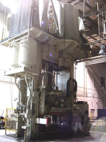 900 Ton, HEPBURN, 64"Str, 84"DLO, 72" x 96"BA, 1400 IPM RAPID ADVANCE           