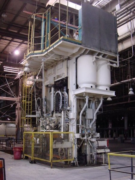 900 Ton, HEPBURN, 64"Str, 84"DLO, 72" x 96"BA, 1400 IPM RAPID ADVANCE           