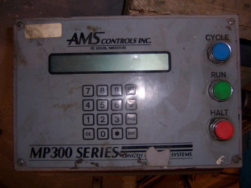 9 STAND DAHLSTROM ROLL FORMER, 30&quot; ROLL SPACE, 2&quot; DIA ROLLERS, AMS CONTROL, MINSTER AIR CLUTCH/BRAKE