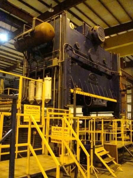 300 Ton, DANLY, S4-300-180-96T, 16"STR, 58"SH, 180" X 96"BA, 10-34SPM,FLOOR STND