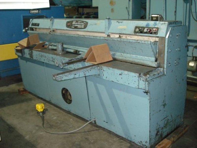 96" x .125, HELLER 8/125, 72"SQUARING ARM, 36"SUPPORT, BACK GAUGE               