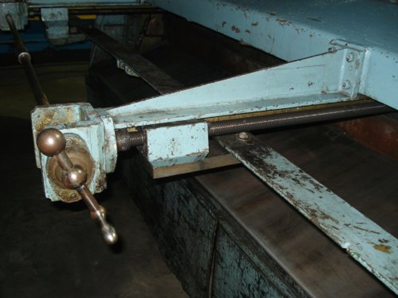 96" x .125, HELLER 8/125, 72"SQUARING ARM, 36"SUPPORT, BACK GAUGE               