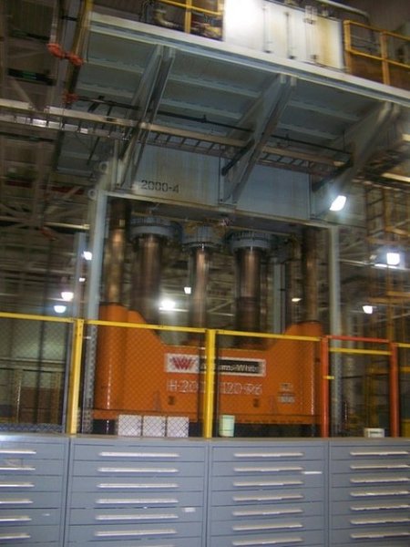 2000 Ton, WILLIAMS &amp; WHITE H-2000-120-96, 60"Str, 100"DLO, 154"X96"BA, 1000IPM, 