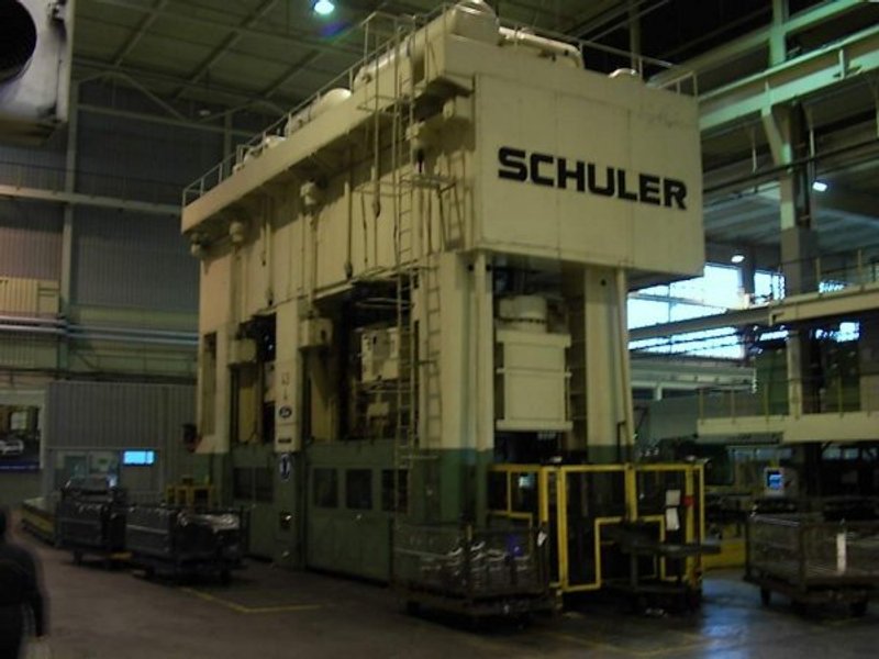 3500 Ton, SCHULER T3-3500-10-650, 3 RAMS, 10 STATION, 180"BA, CUSHION           