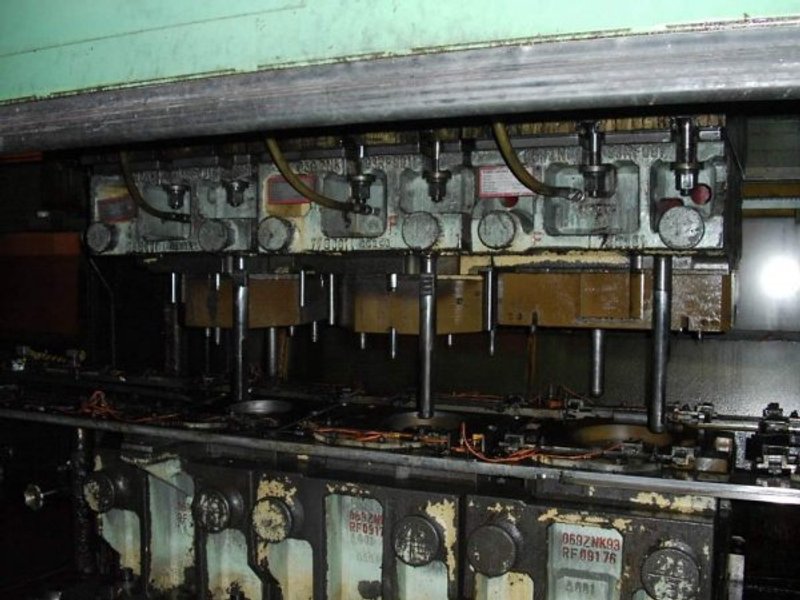 3500 Ton, SCHULER T3-3500-10-650, 3 RAMS, 10 STATION, 180"BA, CUSHION           