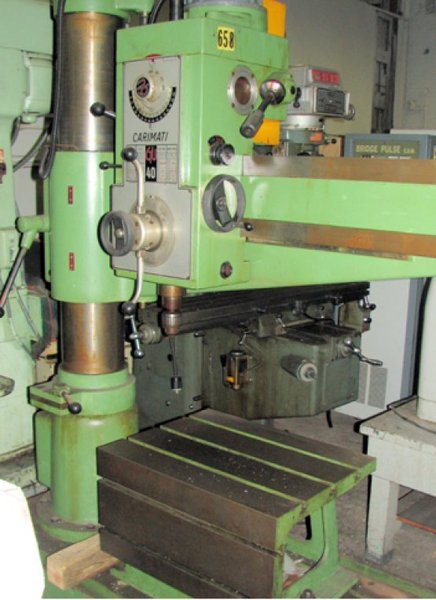 3&#039; x 9&quot;, CARIMATI MODEL 40-45/1000, 2&quot;DRILL CAP, 28&quot;HEAD TRAV, 2008             