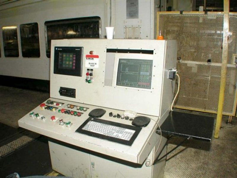 1500 Ton, SCHULER TBS2-1350-4-5384,36"STR,20"ADJ,54"SH,ROLLING BOLSTERS,2002    