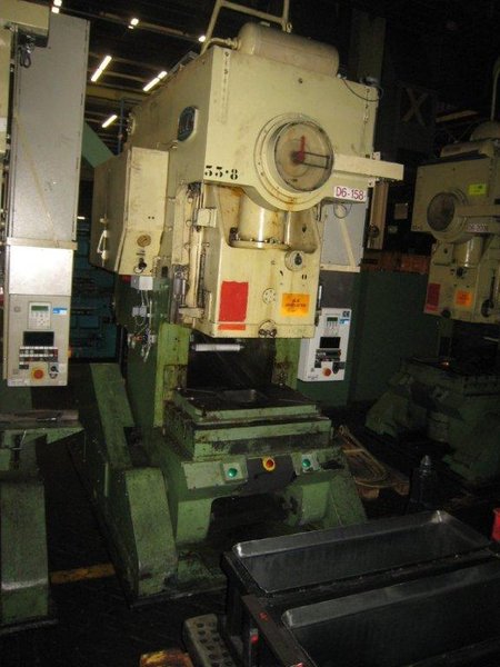 150 Ton IWK OBI PRESS, MODEL PEKRON-150-Z, 7.8" STR, 22" SH, 39" X 24.8" BA , 40 SPM