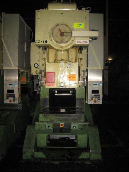 150 Ton IWK OBI PRESS, MODEL PEKRON-150-Z, 7.8" STR, 22" SH, 39" X 24.8" BA , 40 SPM