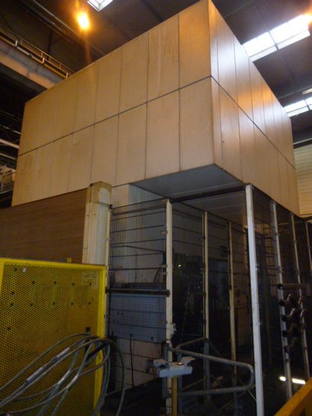 5000 TON SCHULER HYDRAULIC HYDROFORM PRESS, MODEL SHP 50000 / 3150 x 2150, 35" STR, 74" DLO, 124" LR X 84" FB SLIDE, 178" LR X 84" FB TABLE, 2002