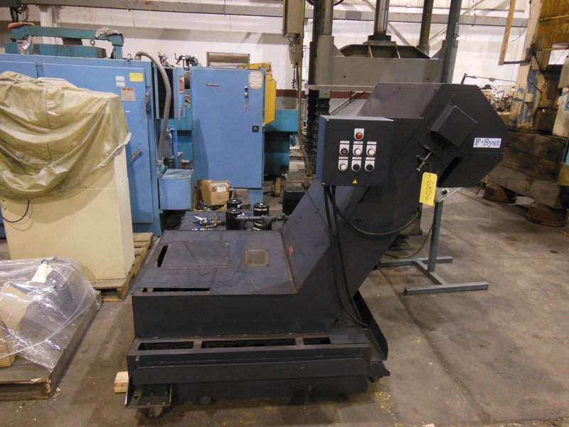 NEW SYST CO COOLANT FILTER FILTRATION UNIT W/ MAGNETIC CHIP CONVEYOR MODEL MDP-032 700L CAPACITY NEW 2004