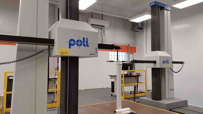 POLI GLOBO MEASURING MACHINE, MODEL 2000 POLI, PC BASED, 6000 mm (X), 3200 mm (Y), 2500 mm (Z)  